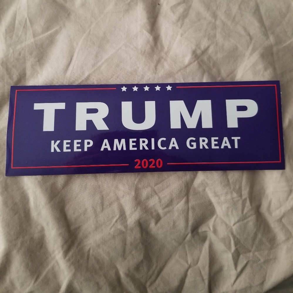 Black USA 45 with flag hat and bumper stickers - Picture 2 of 4